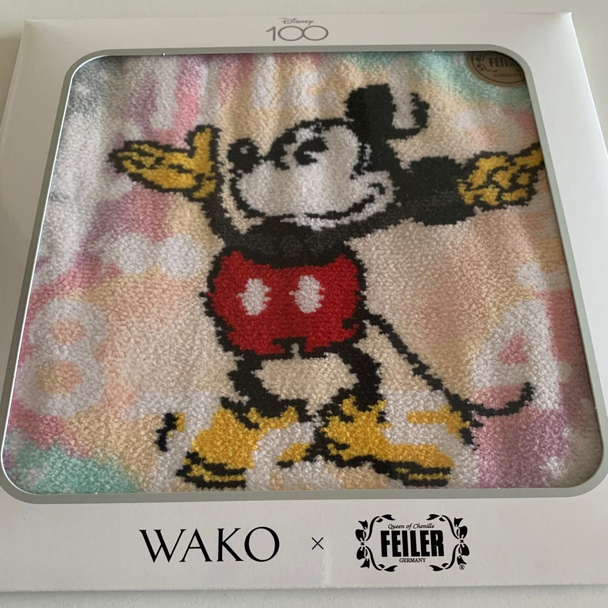 WAKO ディズニー 100周年 和光 限定 フェイラー タオルハンカチ WAKO ディズニー 100周年 和光 限定 フェイラー タオルハンカチ