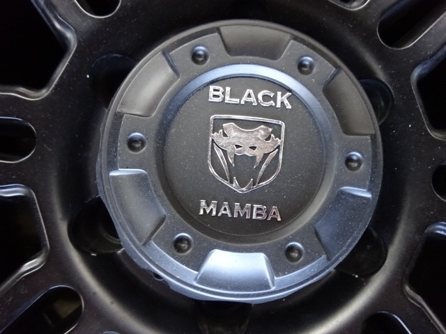 9J-17　139.7　6穴　+20　BLACK　MAMBA　 中古アルミホイール4枚（051015）_画像10