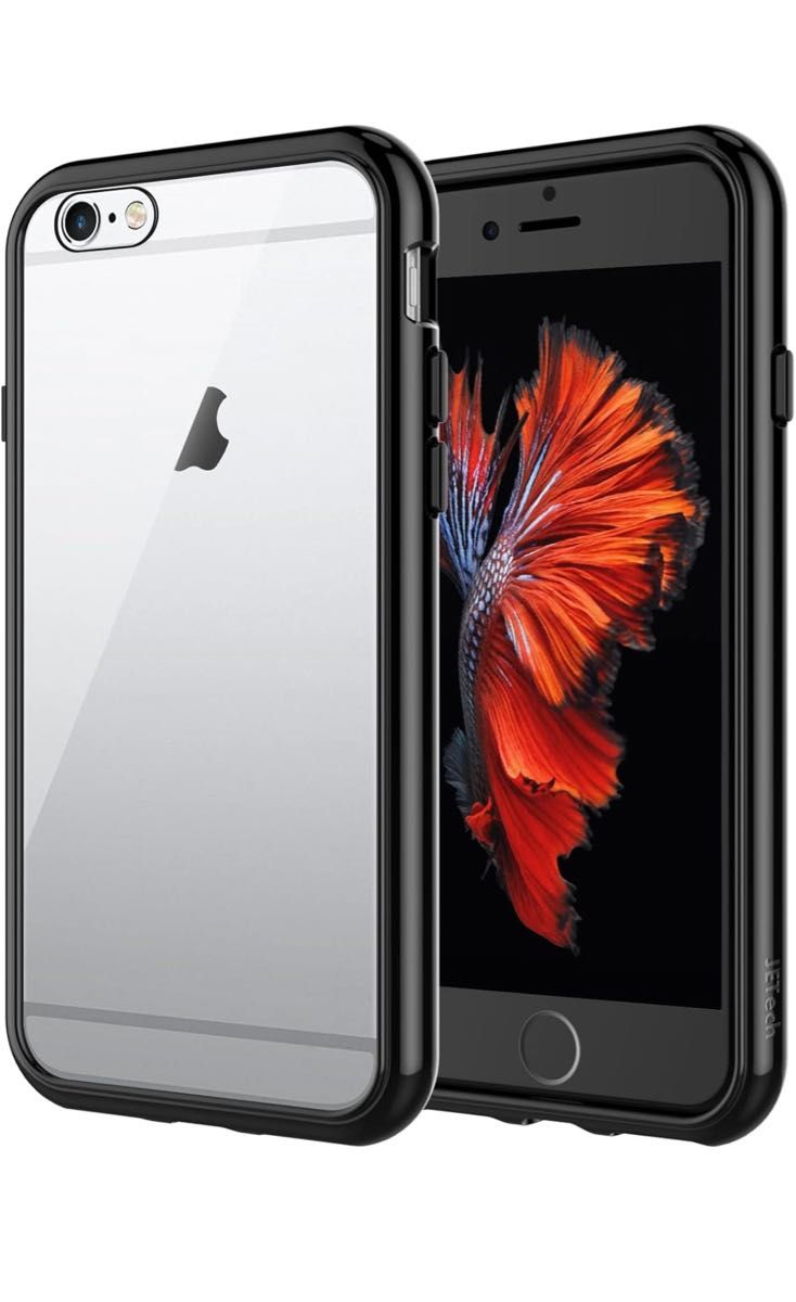 JEDirect iPhone6s/iPhone6 ケース (4.7インチ専用) 衝撃吸収 バンパーカバー 傷つけ防止(ブラック)