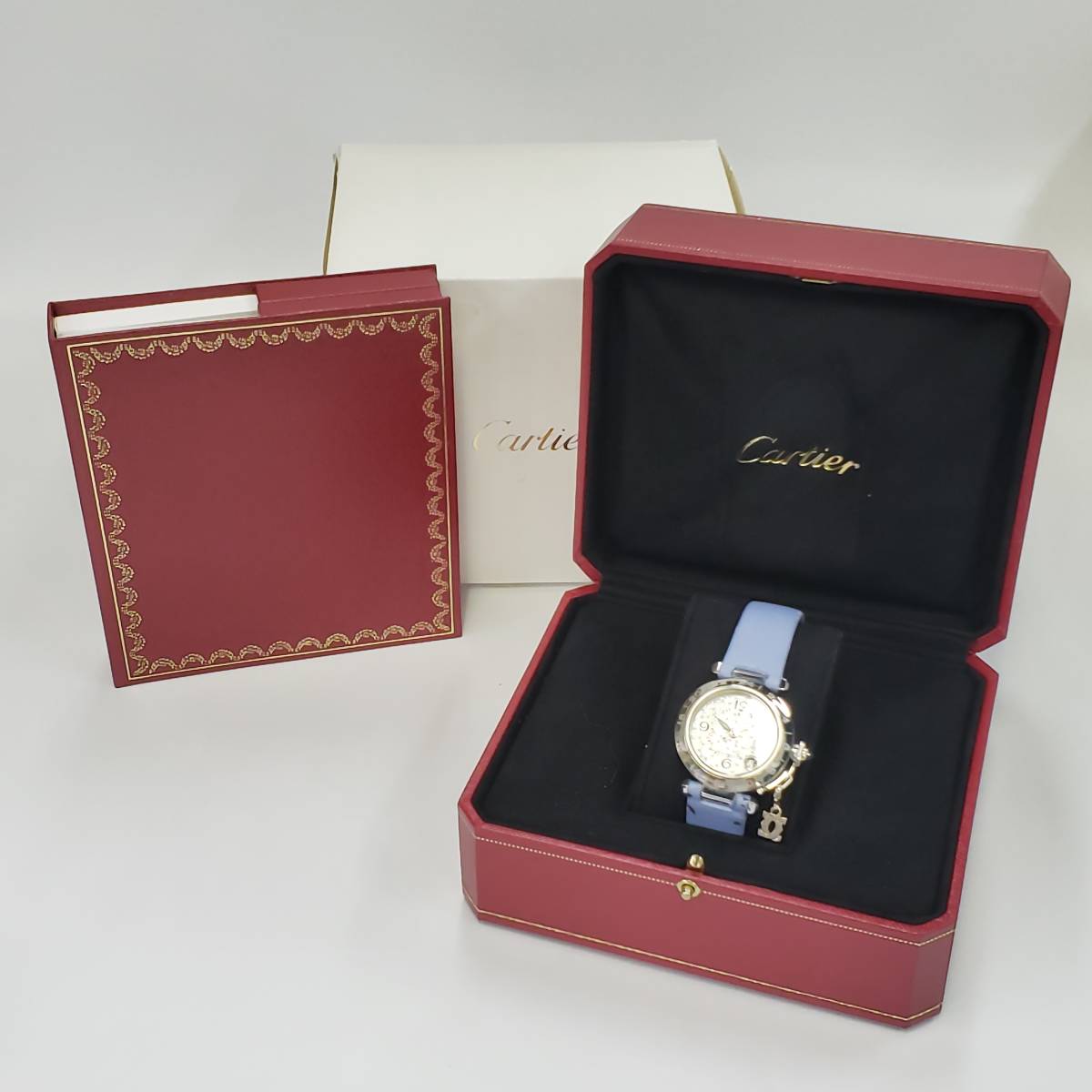 在庫限り】 レザー YG 腕時計 W1500353 マストコリゼ CARTIER