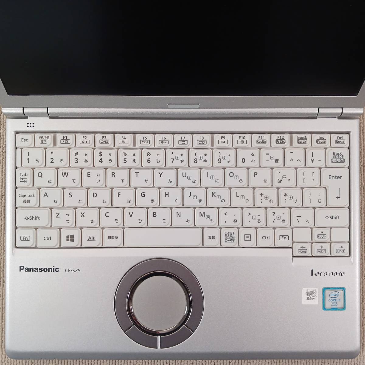 一番の SZ5 note Let's Panasonic i5-6300U/SSD128GB/メモリー4GB