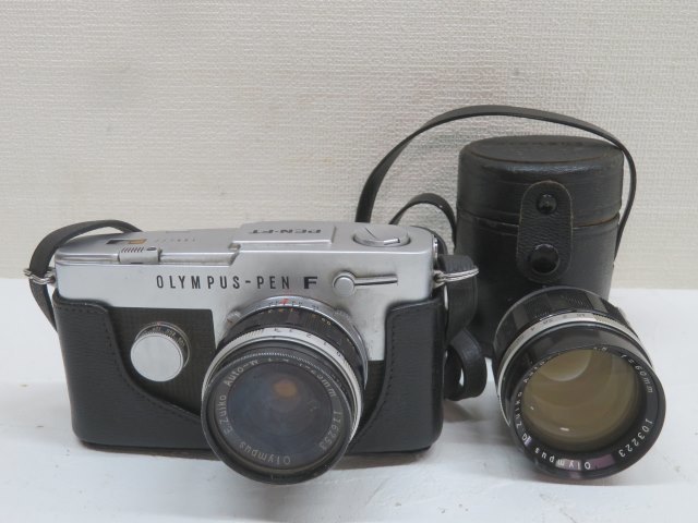 レンズ希少 60mm付☆OLYMPUS PEN F PEN-FT フィルムカメラ オリンパス