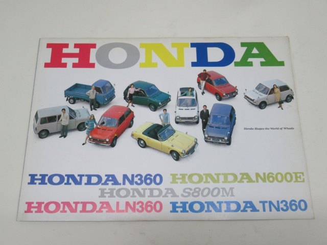  ●●HONDA 車カタログ ホンダ HONDA N360/HONDA N600E/HONDA S800M/HONDA LN360 国産車 USED 86572①●●！！_画像1