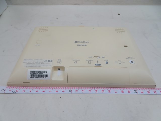 ◎Softbank/HUAWEI 202HW/HWAAV1 デジタルフォトプレーヤー アダプター ミニB-Casカード(青) ソフトバンク ファーウェイ 動作品 86884◎！_画像6