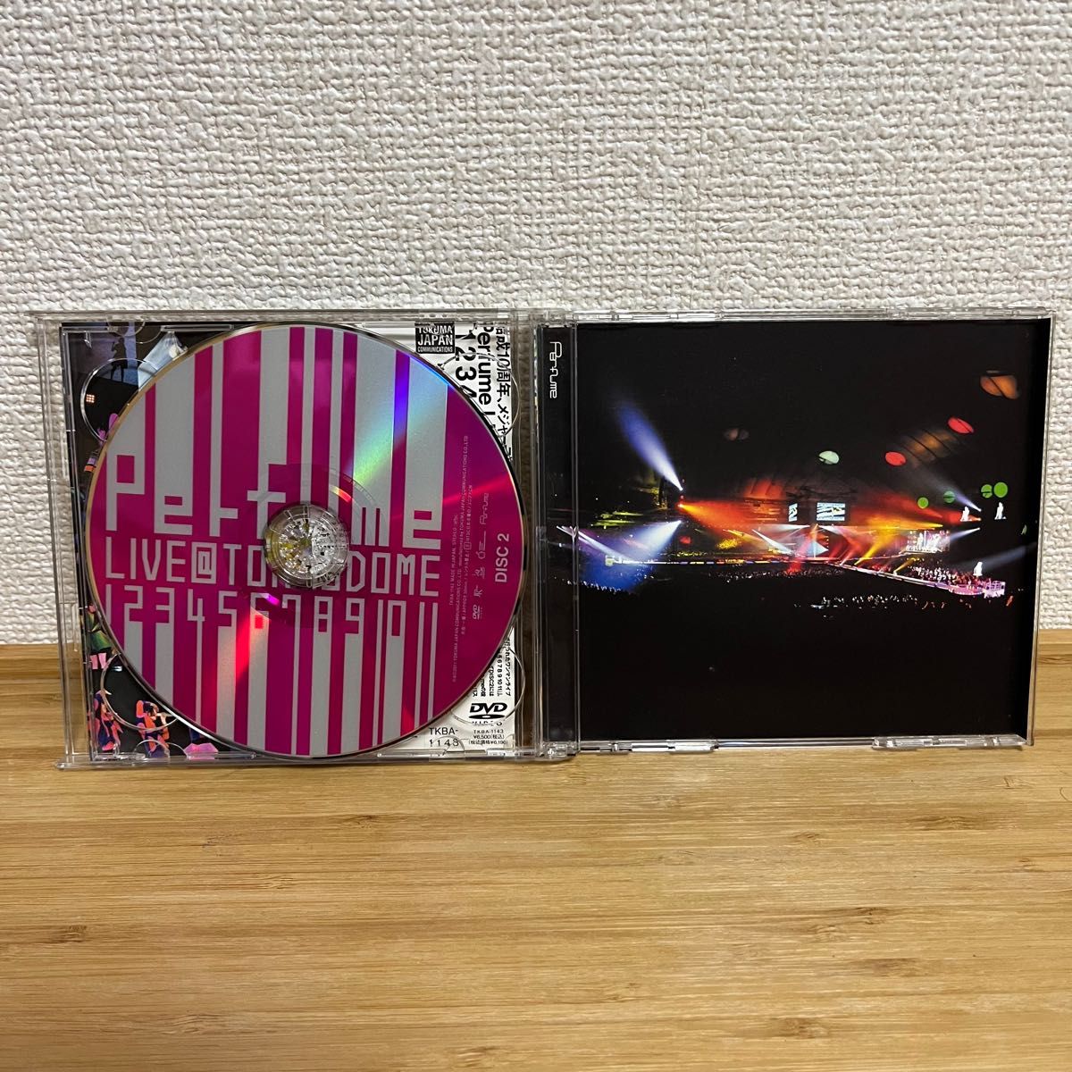 Perfume LIVE DVD 東京ドーム ２枚組 結成10周年「1 2 3 4 5 6 7 8 9 10 11」パフューム