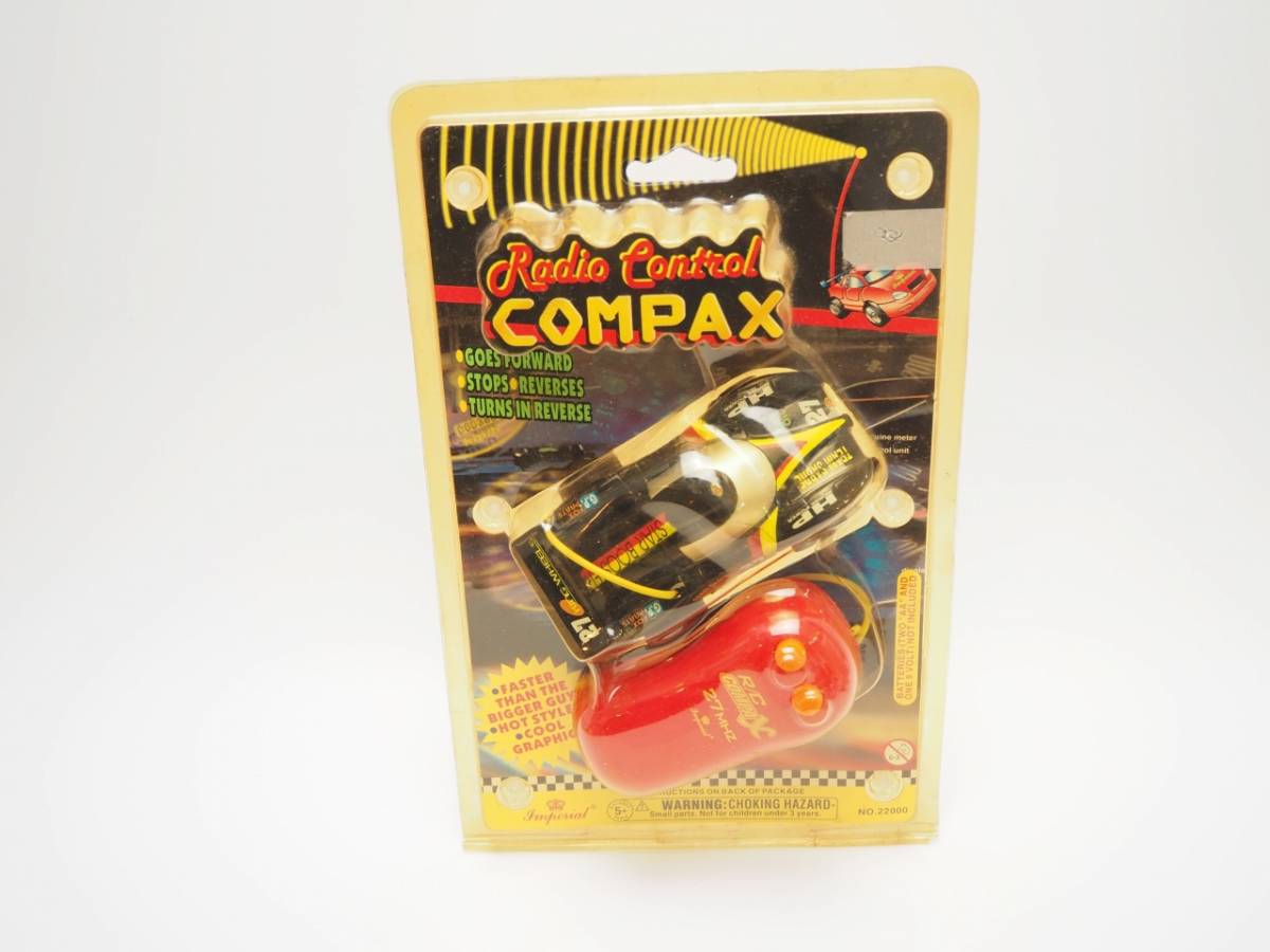 [新品未開封品]ラジコン R/C スピードスター Radio Control COMPAX STAR BOOSTER ブリスター入り 周波数27MHz_画像1