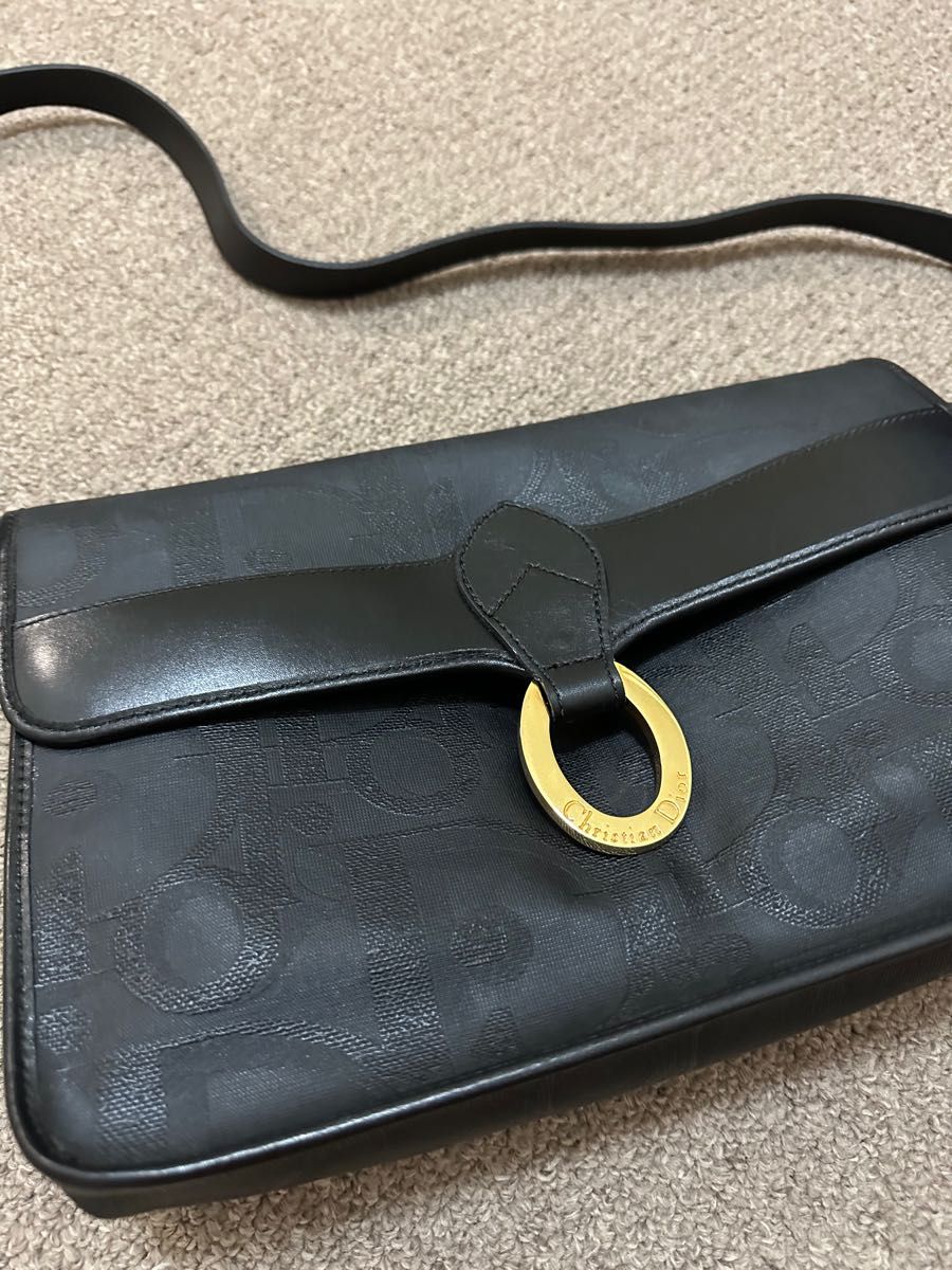 ChristianDior トロッター柄 ショルダーバッグ2way オーバル金具 Yahoo