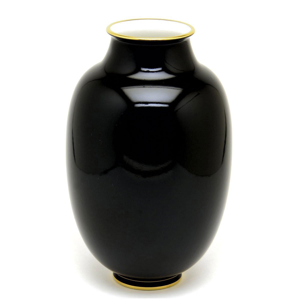 セーブル(Sevres) 超希少 一点物 花瓶 マイヨドン 47(noir) 飾り壺 白樺薪の焚き木窯 ハンドメイド フランス製 新品