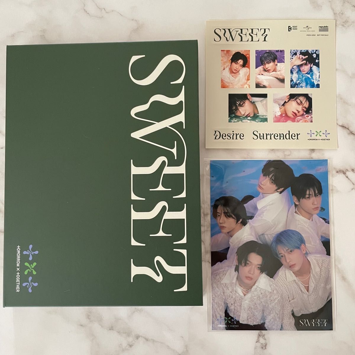 TXT 日本2ndアルバム SWEET weverse限定盤 特典付き