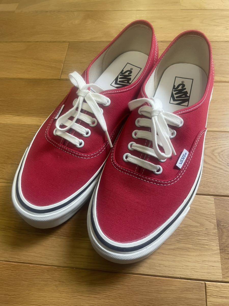 Vans オーセンティック　アナハイム　レッド　44DX US10