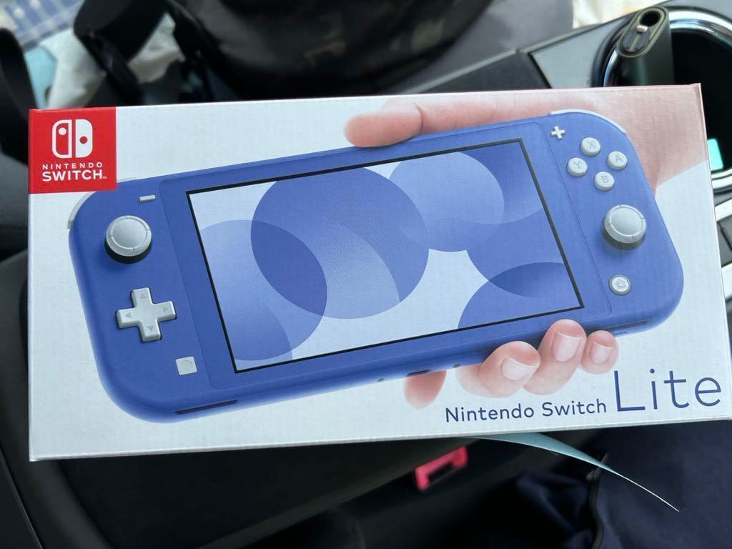 新品未開封Nintendo Switch Lite ブルーニンテンドースイッチライト