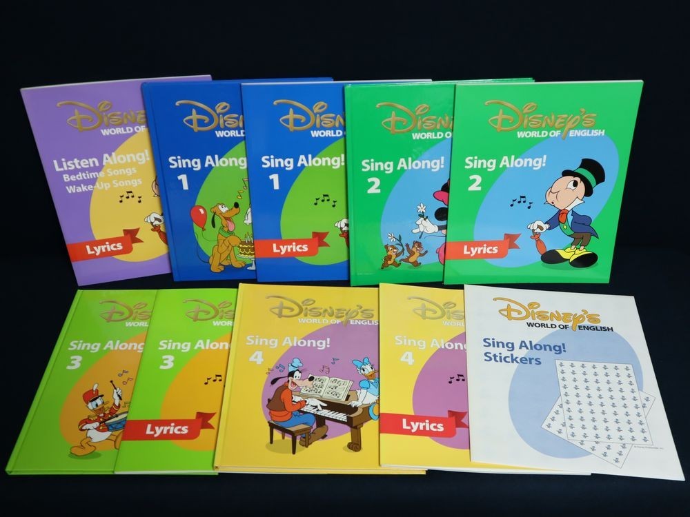 DWE Disney ディズニー World Family ワールドファミリー ディズニーの英語システム CD VHS 教材 English セット