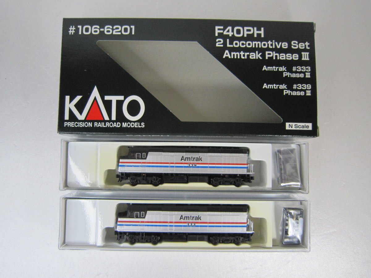 驚きの価格 KATO F４０PH Amtrak Phase Ⅲ(N) 外国車輌