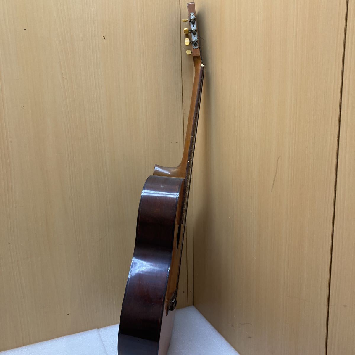 GXL8481 Zen-on ゼンオン Cut Guitar アコースティックギター 現状品  ケース有るの画像7