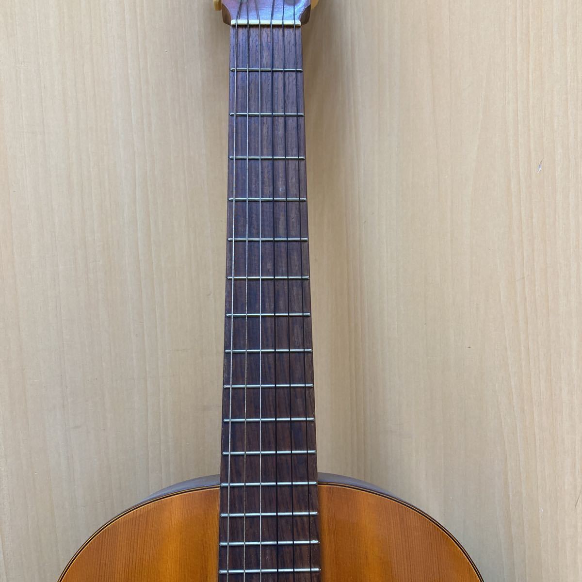 GXL8481 Zen-on ゼンオン Cut Guitar アコースティックギター 現状品  ケース有るの画像4