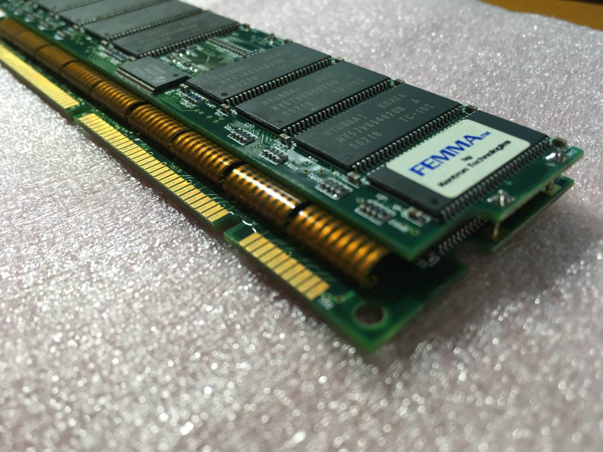 HYUNDAI● SDRAM 168pin DIMM 256MB(？) ECC サーバー用_画像4