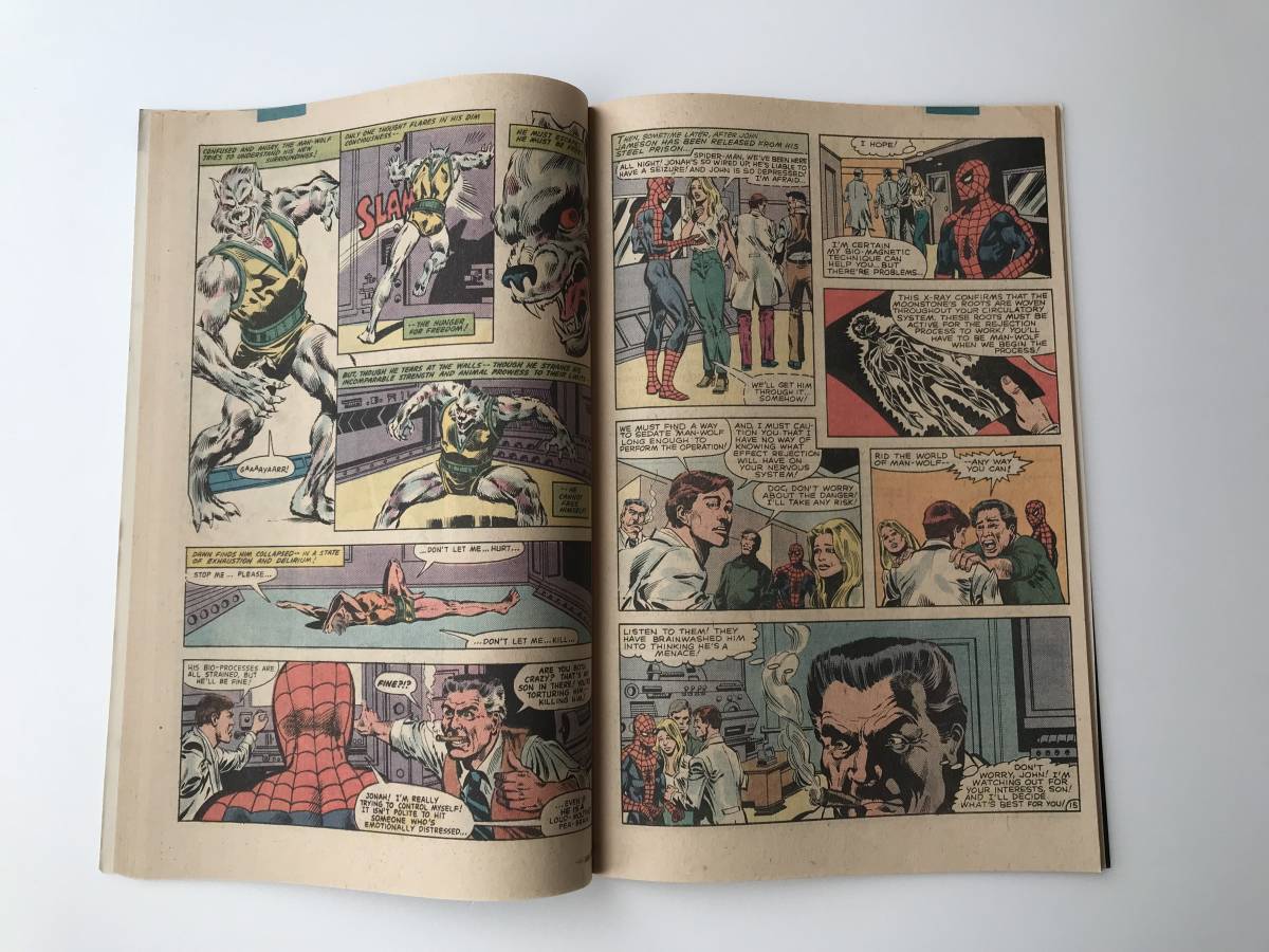 PETER PARKER SPIDER-MAN KING-SIZE ANNUALスパイダーマン マーベル コミック Marvel Comics 1981年 英語版#3 綺麗_画像5