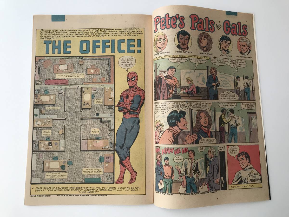 PETER PARKER SPIDER-MAN KING-SIZE ANNUALスパイダーマン マーベル コミック Marvel Comics 1981年 英語版#3 綺麗_画像9
