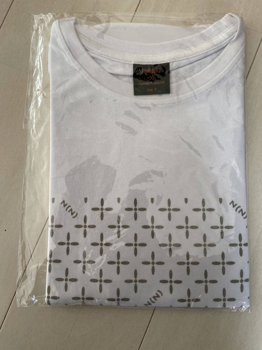 ナンバーナイン マルボロ コラボ Tシャツ フリーサイズ 半袖Tシャツ 白 新品未開封_画像1