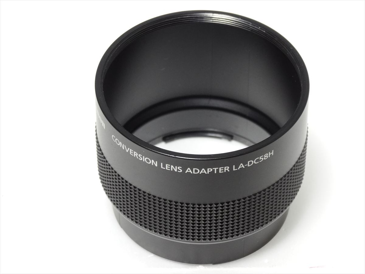 美品　Canon LA-DC58H キヤノン PowerShotG9　G7　コンバージョンレンズアダプター CONVERSION LENS ADAPTER　送料220円　855_画像1