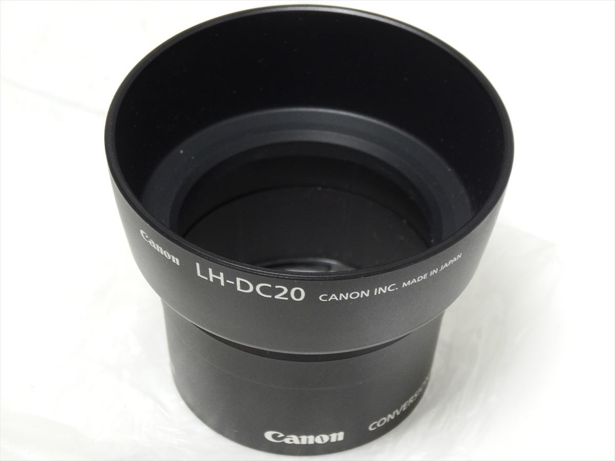 未使用 Canon キヤノン コンバージョンレンズアダプター LH-DC20 LA-DC52E　CONVERSION LENS ADAPTER　LAH-DC10　送料220円　896_画像2