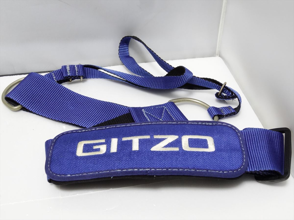 GITZO 純正 ショルダーベルト 青(ブルー) 　ジッツオ 三脚 一脚 用　ストラップ　送料350円　411_画像1