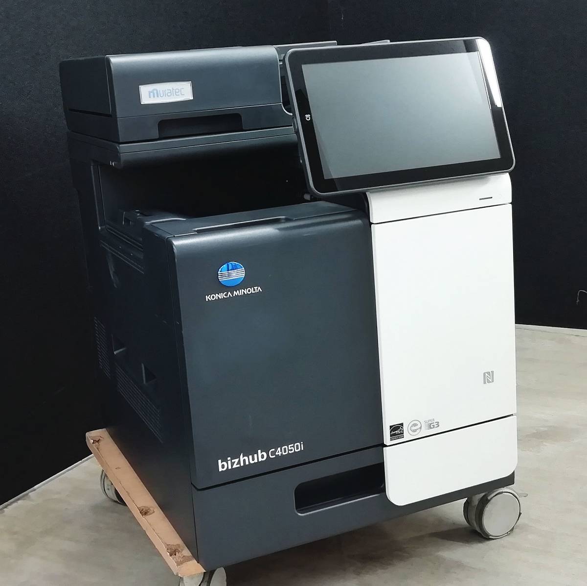 【両面印刷可能】【印刷枚数7237枚！】コニカミノルタ KONICA MINOLTA カラー複合機 bizhub C4050i キャスターなし 西濃運輸【H23102309】_画像1