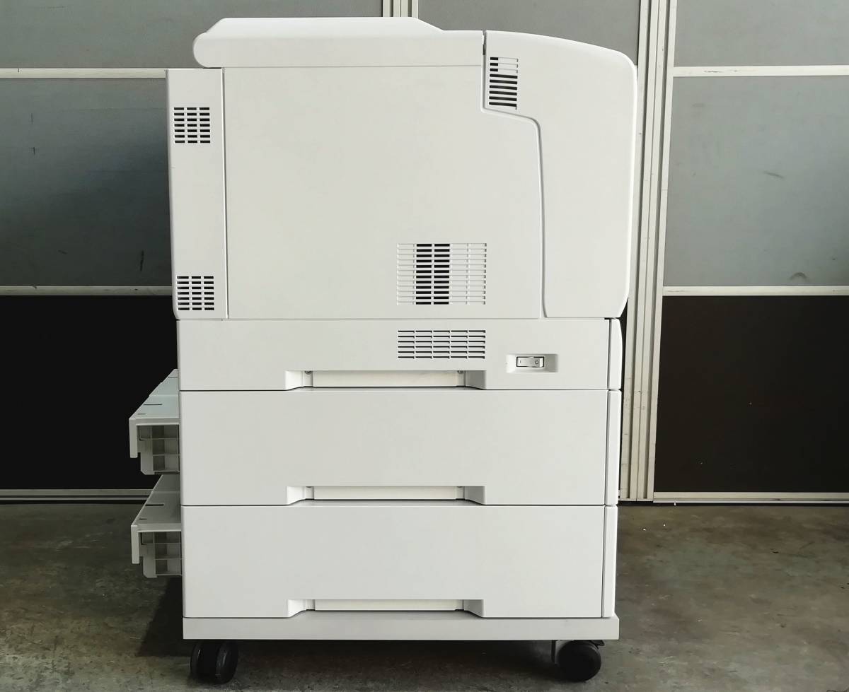 【印刷枚数少ない】FUJI XEROX/富士ゼロックス A3 カラー レーザープリンター DocuPrint C3450d Ⅱ 3段給紙 印刷枚数1655枚 【H23091322】_画像5