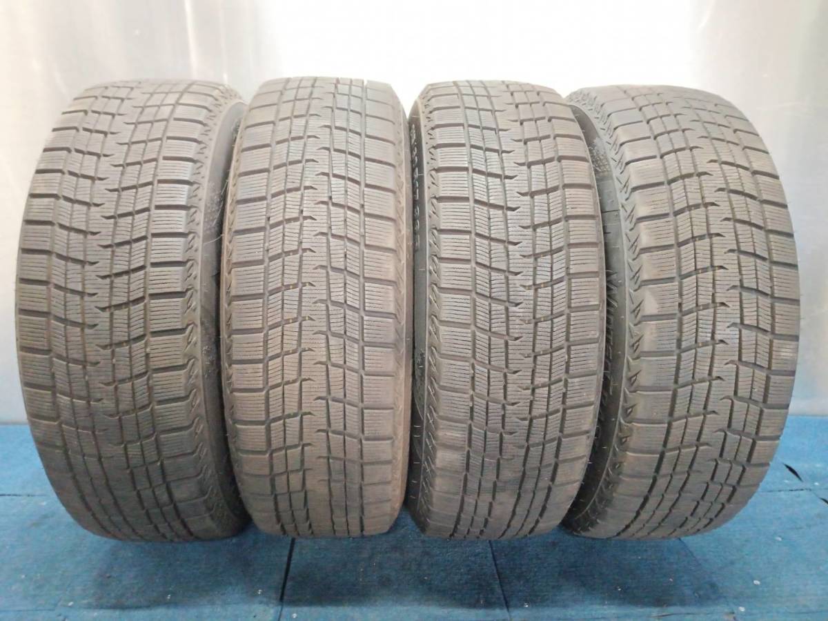 ★9分山★20年製★ KUMHO WS61 215/60R17　社外ホイール 17×7J +47 5H-114.3 4本セット スタッドレス エスティマ・オデッセイ等　A752_画像2