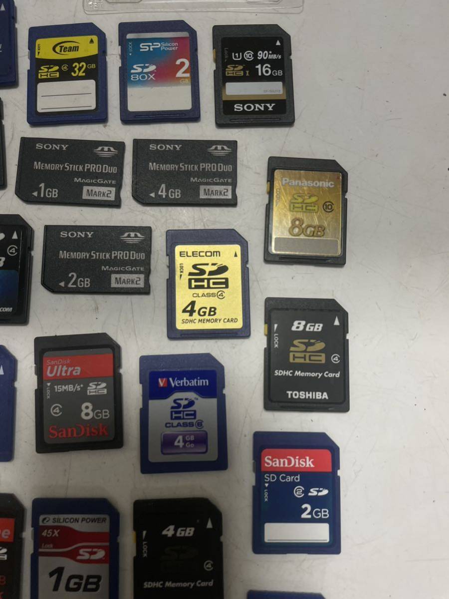 メモリーカード SDカード SDメモリーカード カーバカード 88枚まとめて売る_画像7