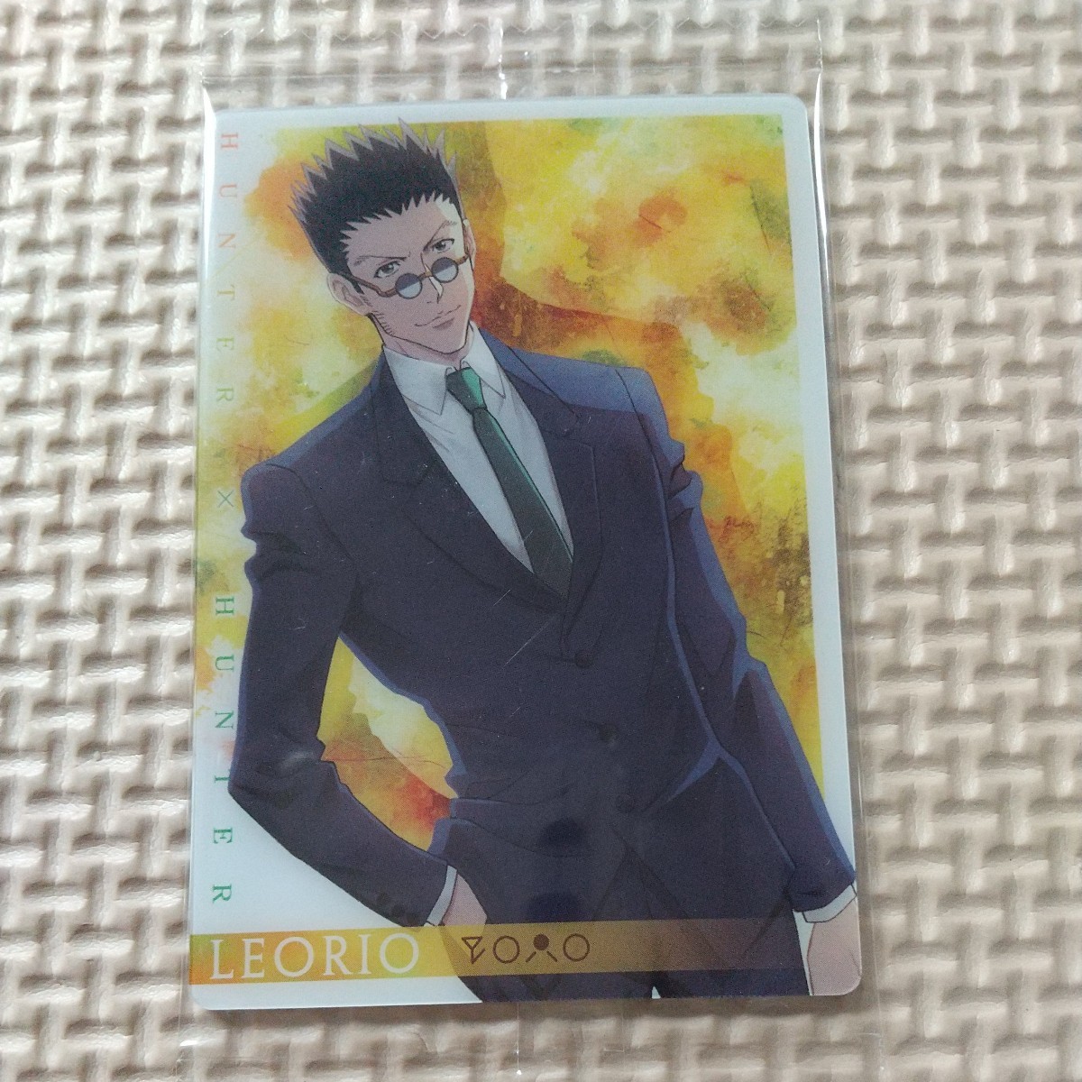 HUNTER×HUNTER イタジャガ メタリックプラカード N04 レオリオ HUNTER×HUNTER イタジャガ メタリックプラカード N04 レオリオ