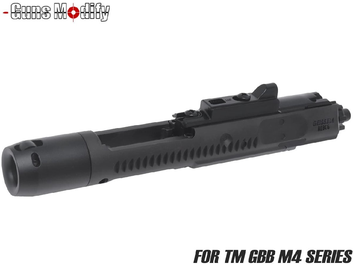 GM0549　Guns Modify EVO ハイスピード&強化ボルト コンプリートセット REBCGマーキング for TM GBB M4