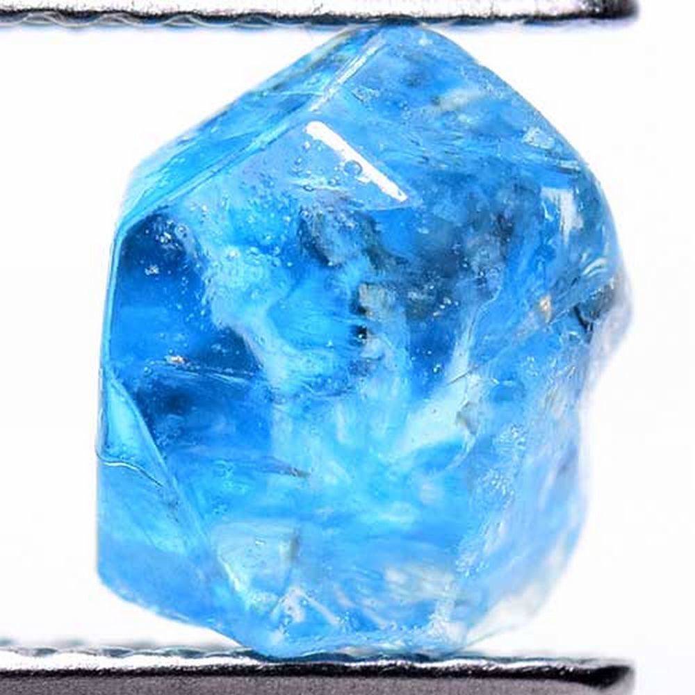 【世界の原石:ブルージルコン 3.05ct:9832】非加熱 マダガスカル産 Natural Blue Zircon Rough 鉱物 宝石 標本 jewelry Madagascar_画像3