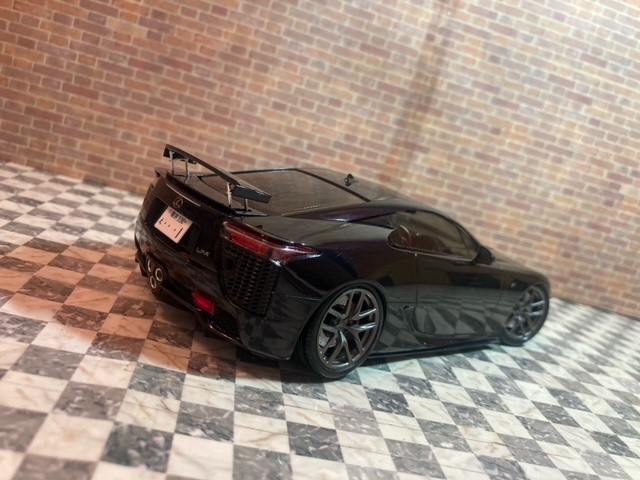 1/24 Tamiya Lexus LFA final product 