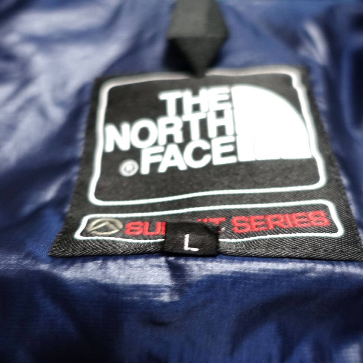 THE NORTH FACE ノースフェイス サミットシリーズ ダウンベスト メンズ Lサイズ 正規品 ブルー Z683_画像6