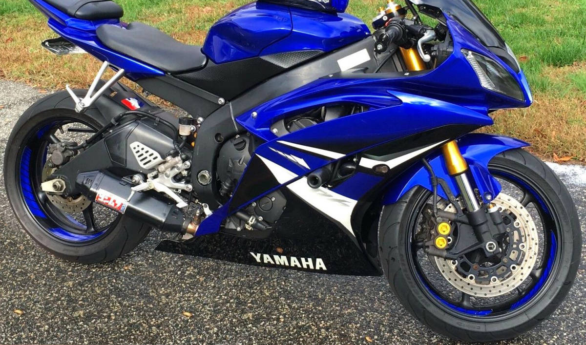 即納可 極太ストライプリムテープ ダイカットステッカー 青色 ブルー ホイール前後用 YZF-R1 CBR250RR ZX-10R GSX-R1000 隼 ZX-14R R6 6R