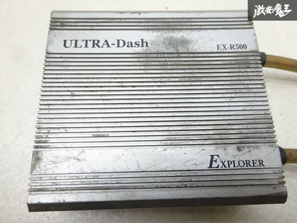 EXPLORER ULTRA-Dash ウルトラダッシュ 雷神 EX-R500 電圧供給安定化システム 通電確認OK 三菱 CT9A ランエボ9 4G63 にて使用 訳有 棚9-1-L_画像2