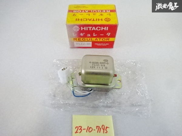 【新品未使用】HITACHI 日立 シボレー シェビー トラック 用 12V ボルテージ レギュレーター TL1Z-66 即納 在庫有 棚9-4-C_画像1