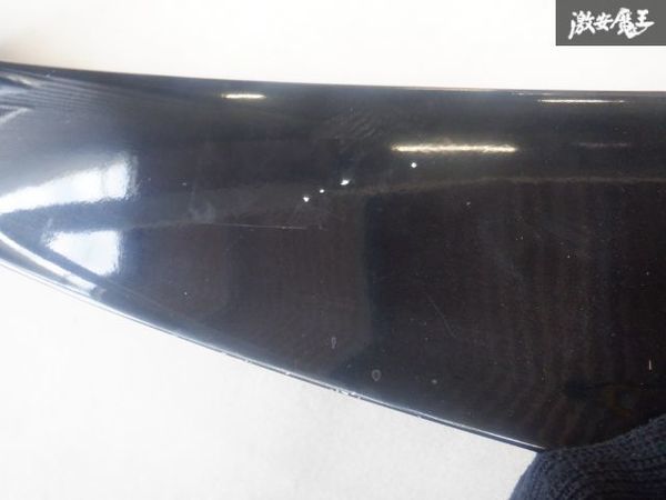 社外 車種不明 リア スポイラー ウイング FRP 黒メタ系 全長約147cm 訳有品 棚14-2_画像5