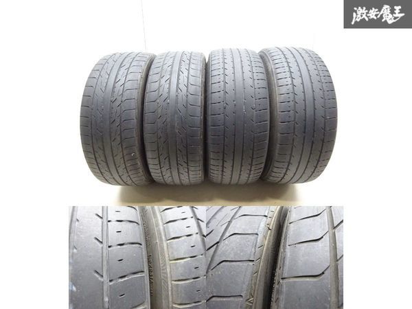 ●スピードスター 塗装品 SSR インテグラル GT-1 16インチ 7J +42 PCD100 4H タイヤ付 195/45R16 GD フィット スターレット ヴィッツ 棚V-1_画像9