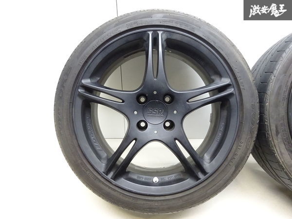 ●スピードスター 塗装品 SSR インテグラル GT-1 16インチ 7J +42 PCD100 4H タイヤ付 195/45R16 GD フィット スターレット ヴィッツ 棚V-1_画像2