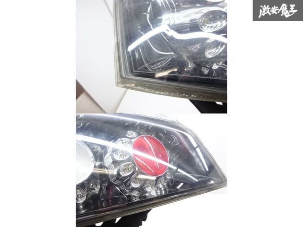 売り切り 日産 純正オプション Y50 後期 LED テールライト ランプ 左右 リアガーニッシュ付 KOITO 220-63989 84810-EJ70A 訳有品 棚26-2_画像5