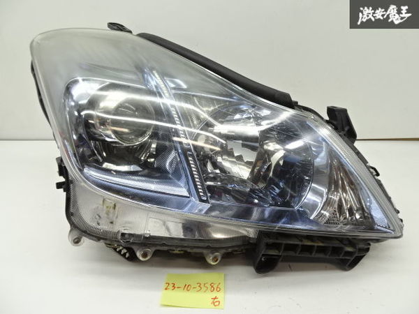 トヨタ 純正 GWS204 クラウン ハイブリッド 2011 HID ヘッドライト ヘッドライト 左 左側 助手席側 STANLEY 30-344 バラストOK 即納 棚16-5_画像1