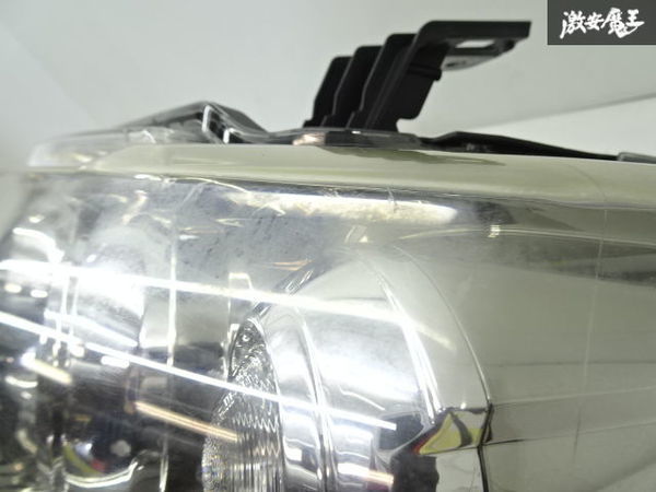 ホンダ 純正 JF1 JF2 N-BOX カスタム 前期 HID ヘッドライト 左側 左 助手席側 KOITO 100-62038 デイライトブルー HID点灯OK 訳有品 棚16-4の画像8