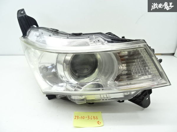 【HID点灯OK レンズ割れ無し】日産 純正 ML21S ルークス HID ヘッドライト ヘッドランプ 右 右側 運転席側 KOITO 100-59207 即納 棚14-1_画像1