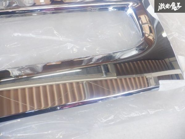  unused Toyota original GRJ76K GRJ79K 70 series Land Cruiser van / pick up front bumper garnish 52711-60030 immediate payment shelves 2F-Q-2