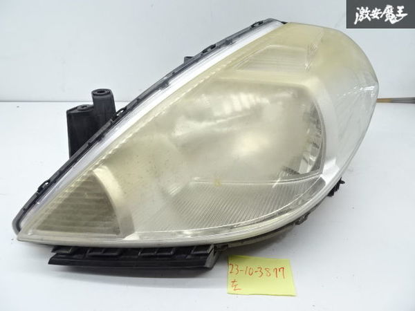 日産 純正 C11 ティーダ 前期 ハロゲン ヘッドライト ヘッドランプ 左 左側 助手席側 STANLEY P4278 訳有品 即納 棚10-4_画像1