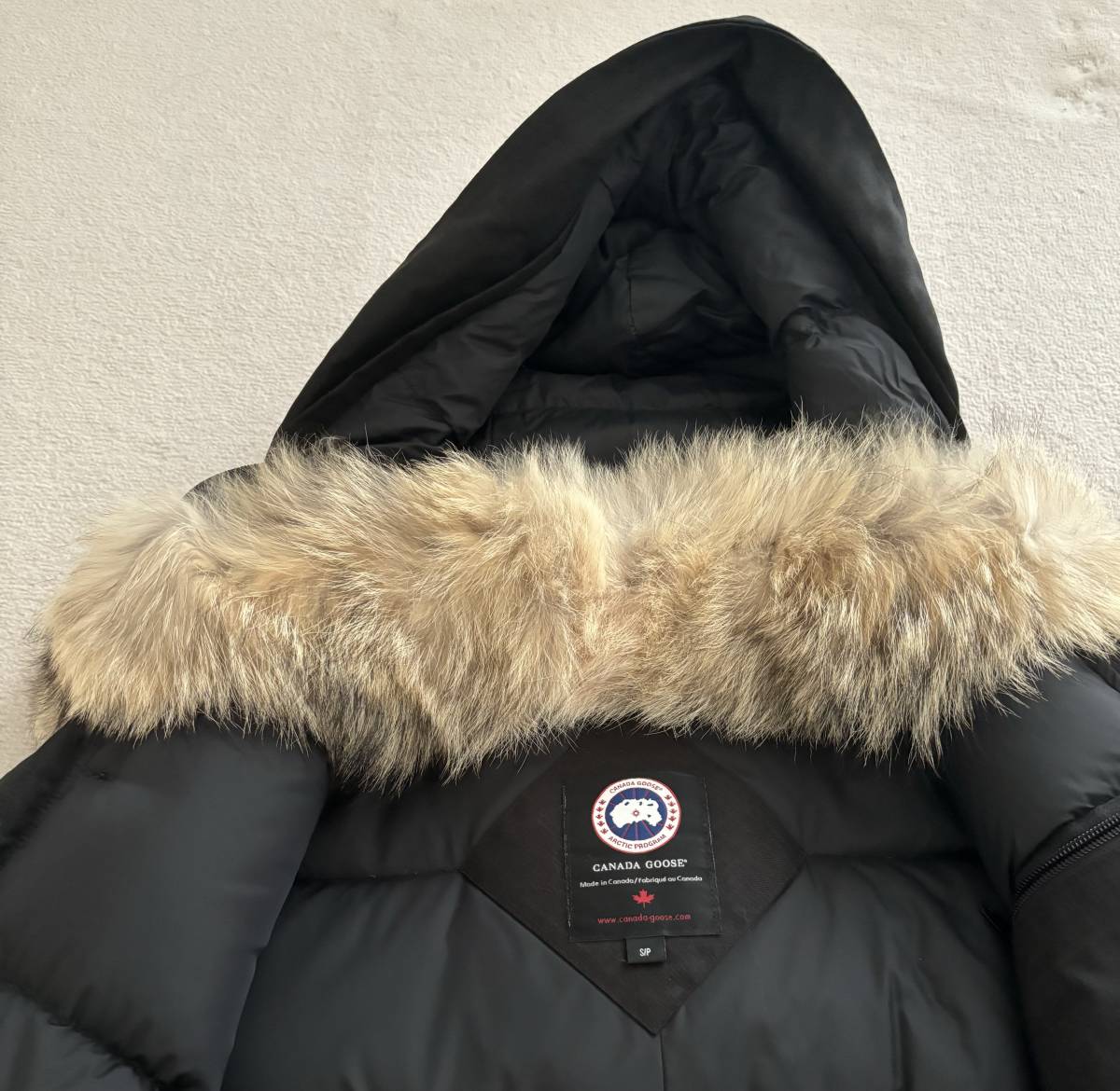 ☆ CANADA GOOSE EDIFICE IENA CRESTON サイズS カナダグース エディフィス イエナ 別注 クレストン ブラック　ジャスパー☆_画像9