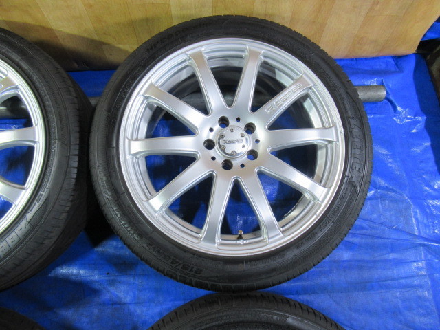 激安即決！RAYS G・games 17-7J 5H/100 ET42 + ZEETEX 215/45R17 2020年製！中古4本！プリウス BRZ 86 レガシー インプレッサ T007521の画像4