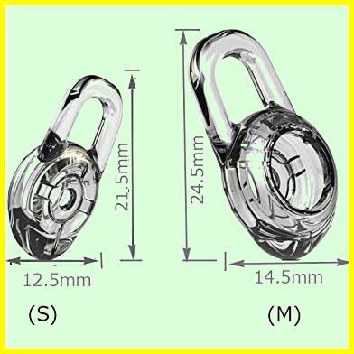 【先着順！残り１つ】 VSuRing イヤーピース S/M イヤーフック 5/6/7mm 360度回転 シリコン製 PLANTRONICS M70 M90 プラントロニクス_画像7